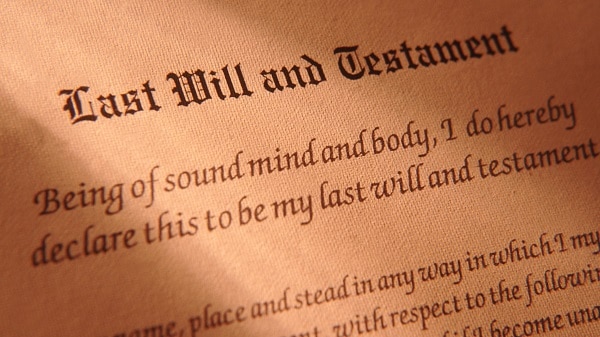 will and testament