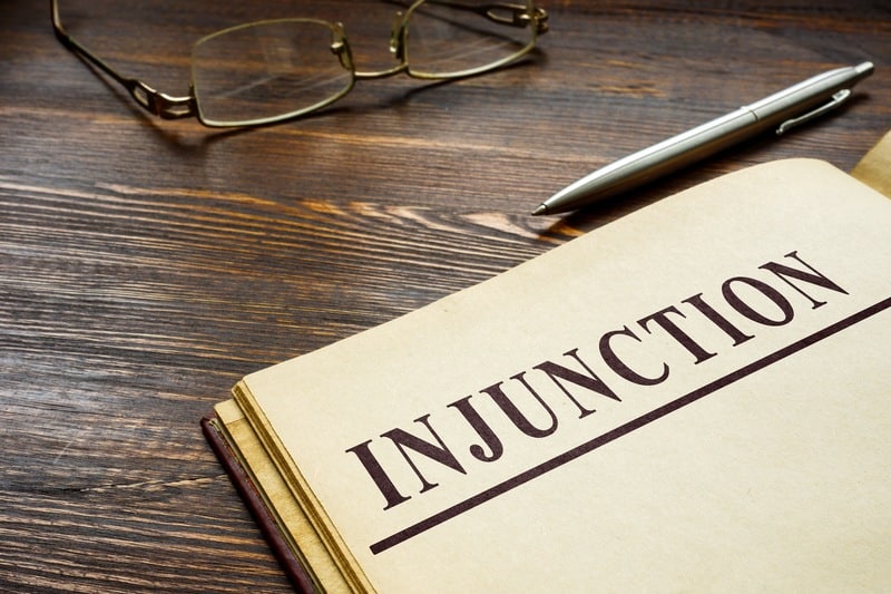 Injunction and lawyer for injunction case